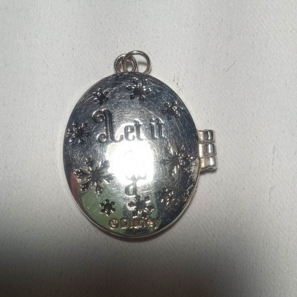 Disney Silver Locket with Elsa Design - Picture 2 of 7